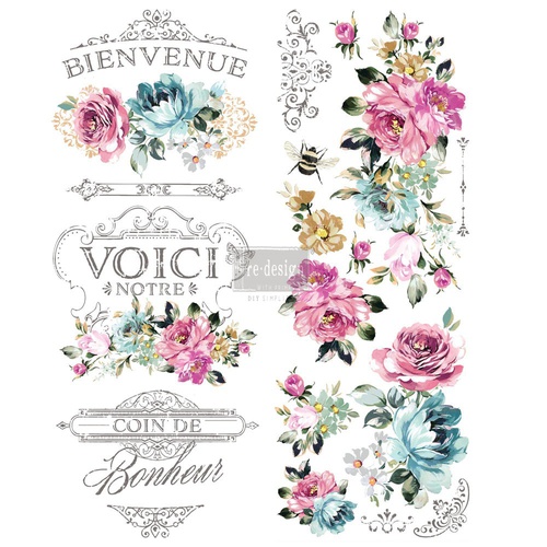 Redesign Décor Transfers® - Fuchsia Sunset