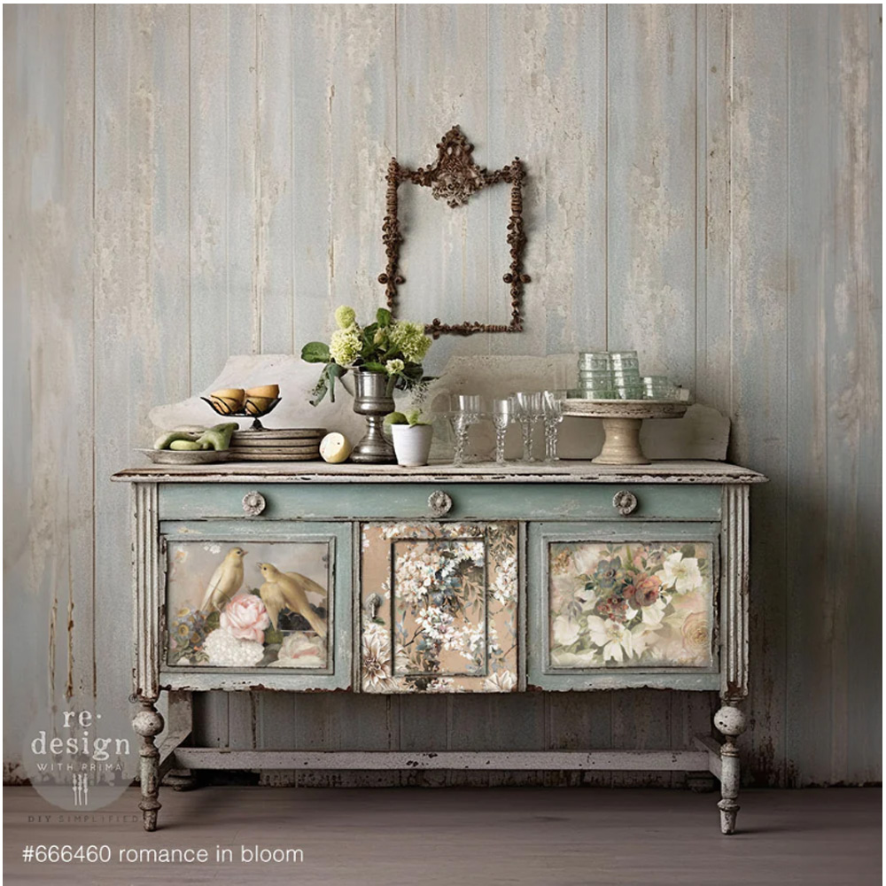 Re design Decoupage Decor Tissue Paper Pack – Romance In Bloom - Image 2