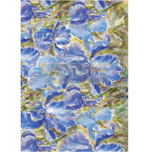 Re design A1 Decoupage Fiber - Enchanting Iris