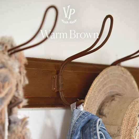 Χρώμα κιμωλίας Vintage Paint , Warm Brown - Image 3