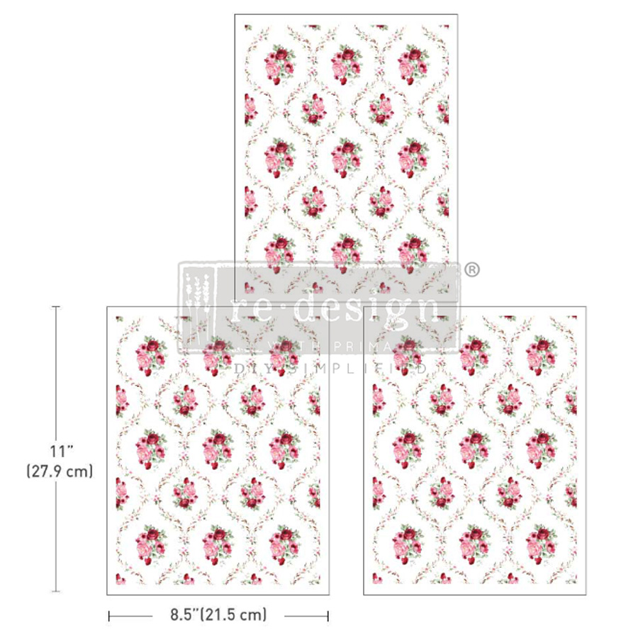 Redesign Décor Transfers® -Middy - Blush Bouquet