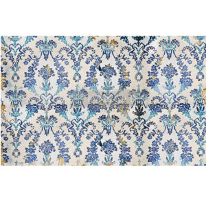 Re design Tissue Paper , Cobalt Flourish