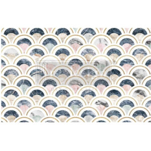 Re design Tissue Paper , Marbled Scales