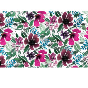 Re design Tissue Paper , Watercolor Flora