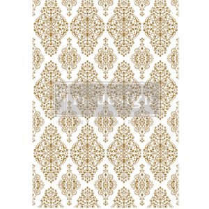 Redesign Décor Transfers® – KACHA – Gold damask