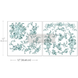 Redesign Décor Transfers® - Maxi - Minty Roses