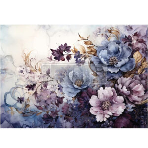 Re design A1 Decoupage Fiber - Serene Shadows