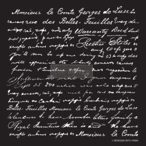 Re design Decor Stencils® - Script 18x21