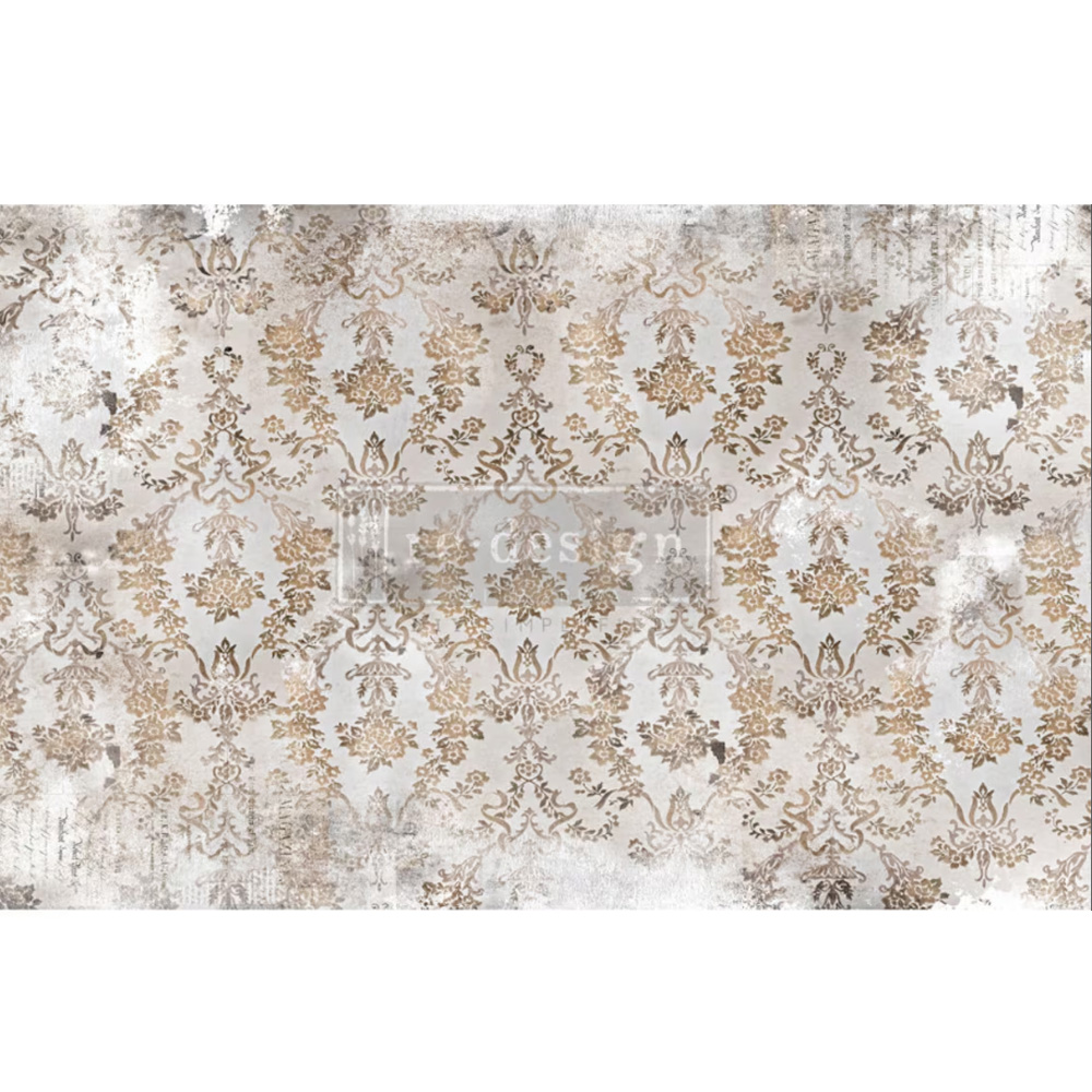 Re design Tissue Paper , washed damask