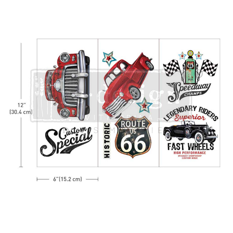 Redesign Décor Transfers®, Classic Rides