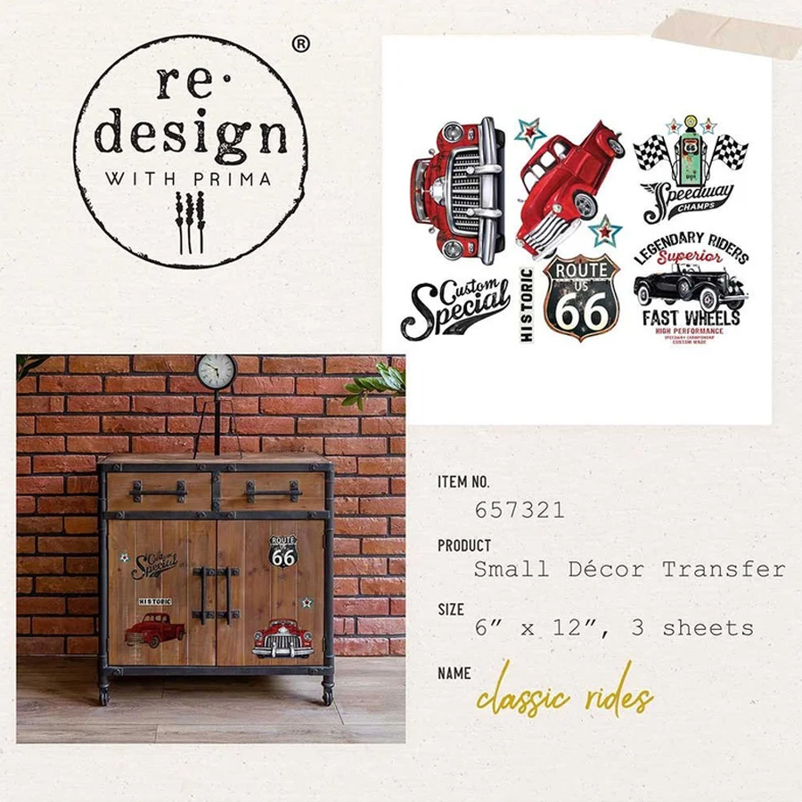 Redesign Décor Transfers®, Classic Rides - Image 4