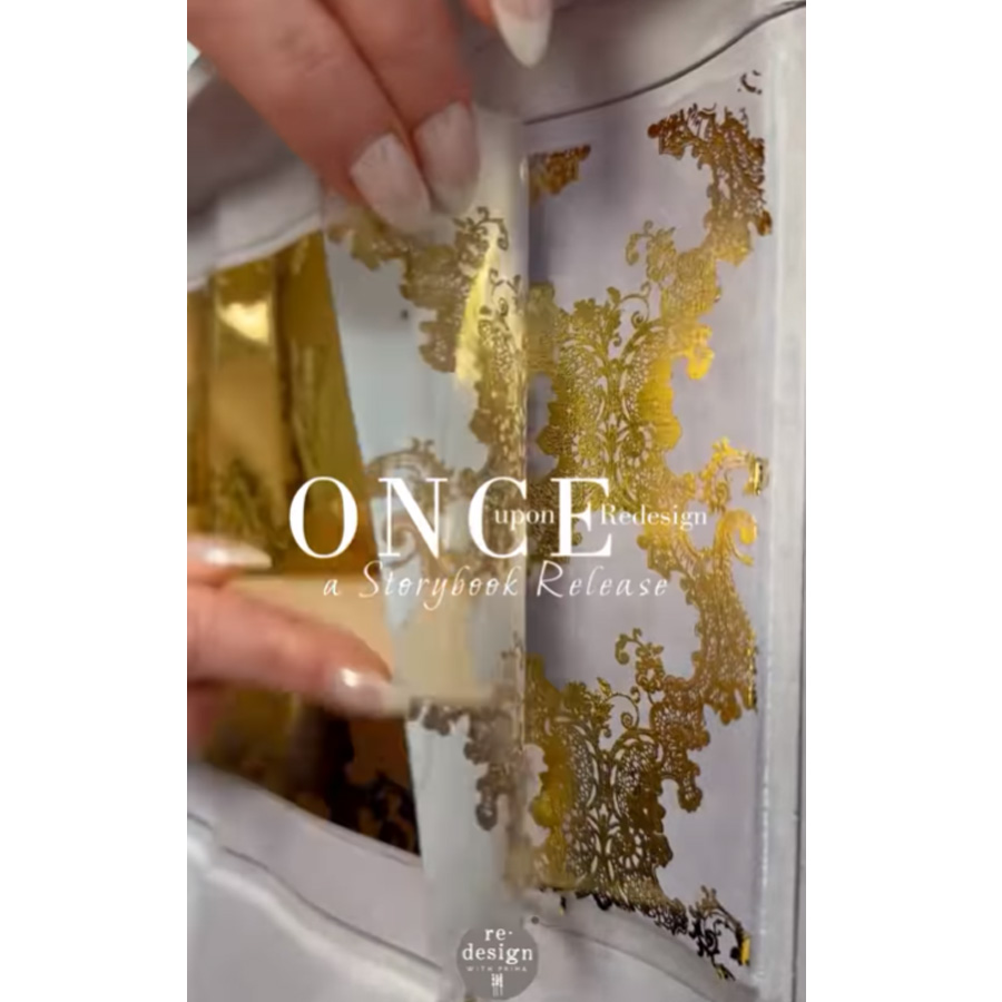 Redesign Middy Foil Transfers® Kacha - Golden Lacework - Image 3