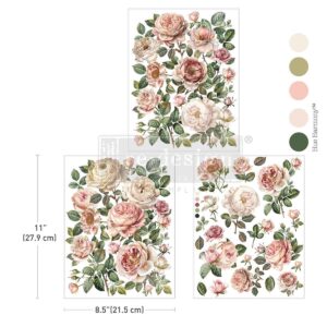 Redesign Décor Transfers® -Middy - Blush Blossoms