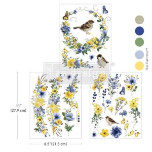 Redesign Décor Transfers® -Middy - Sunlit Aviary