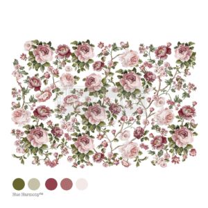 Redesign Decor Transfers® – Kacha - Blushing Blooms Symphony