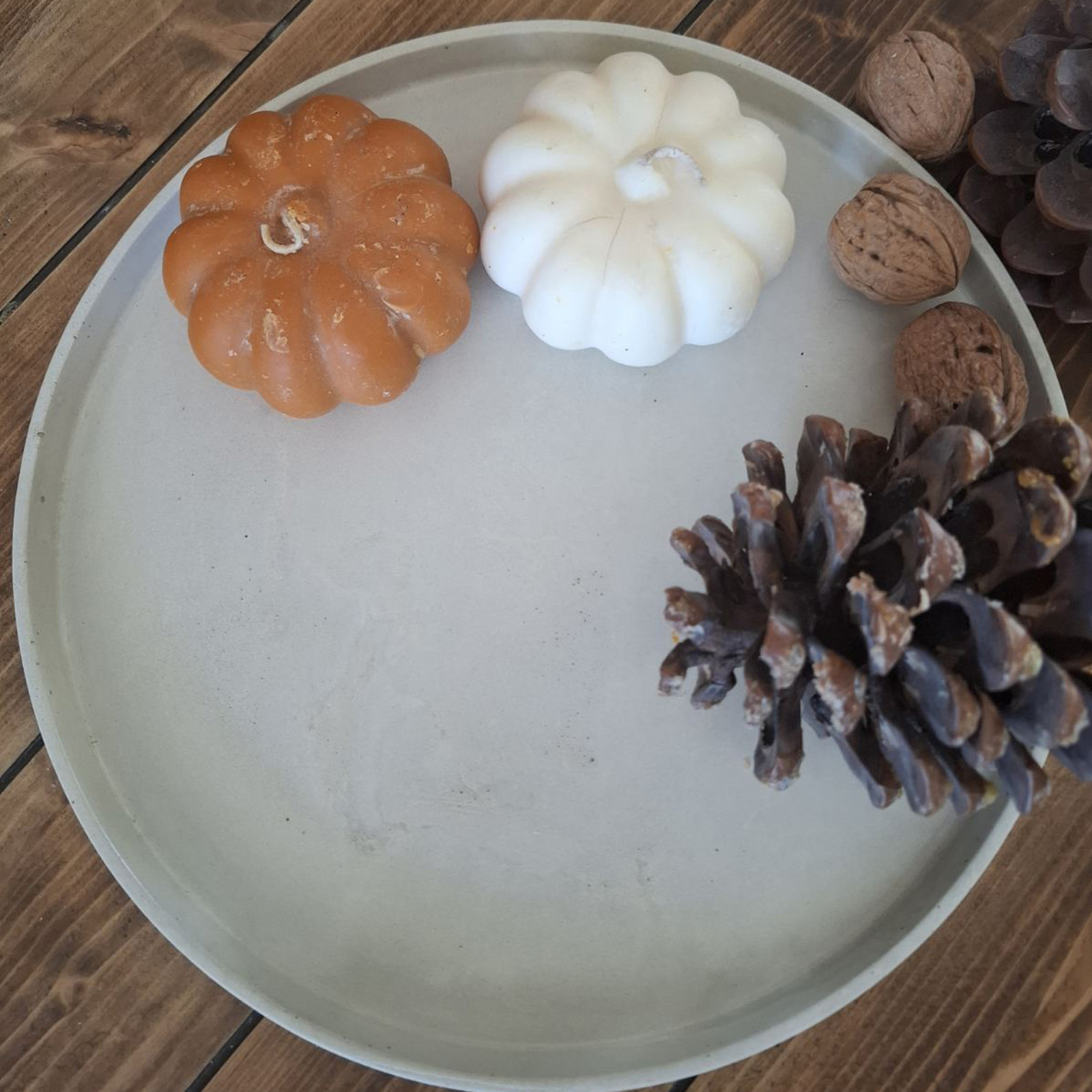 Δίσκος Φ30, Marmo Tray, Jesmonite Stone