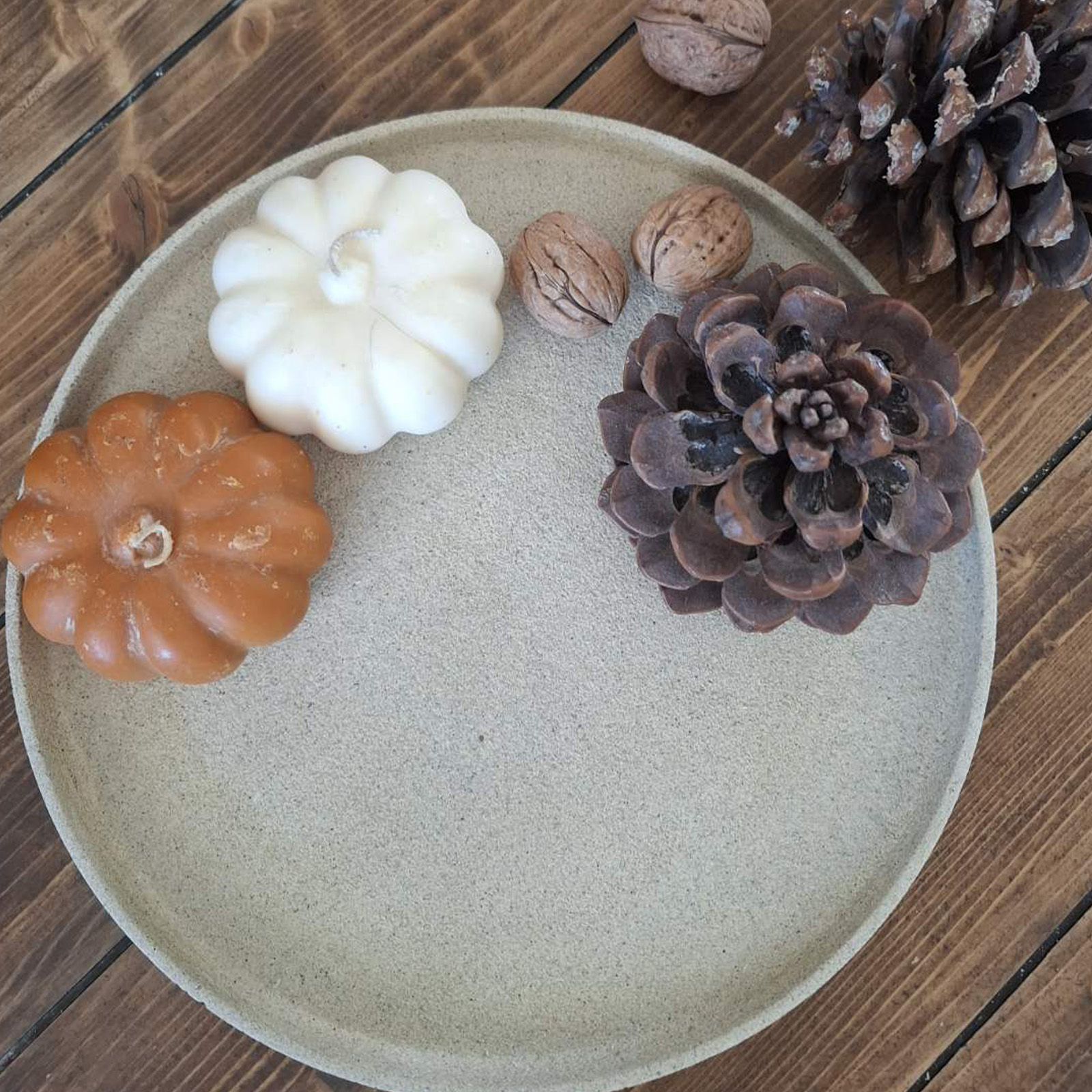 Δίσκος Φ30, Stone Tray, Jesmonite Stone