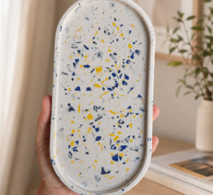 Summer Zest collection, Δισκάκι Summer zest, Jesmonite
