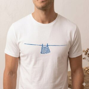T-shirt, ανδρικό μαγιό στο σύρμα